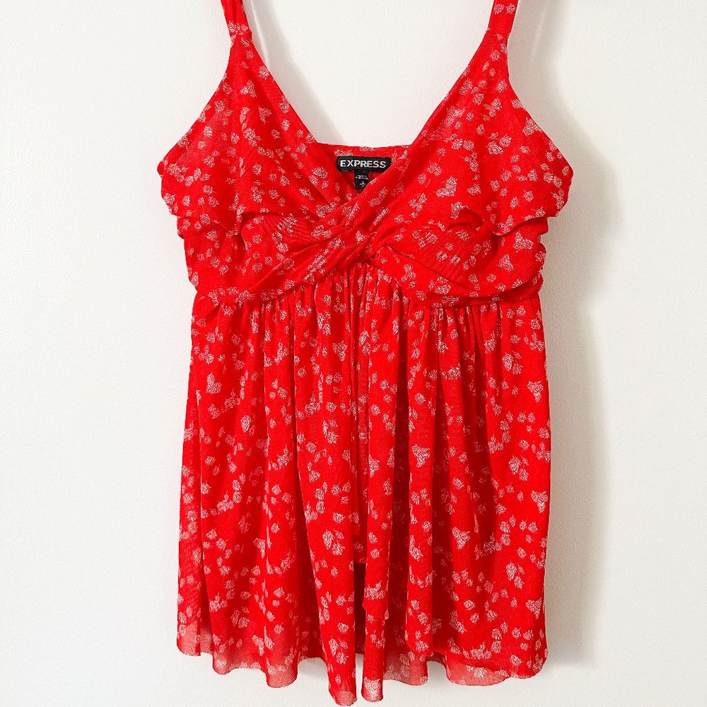 Express V-Neck Tank Top